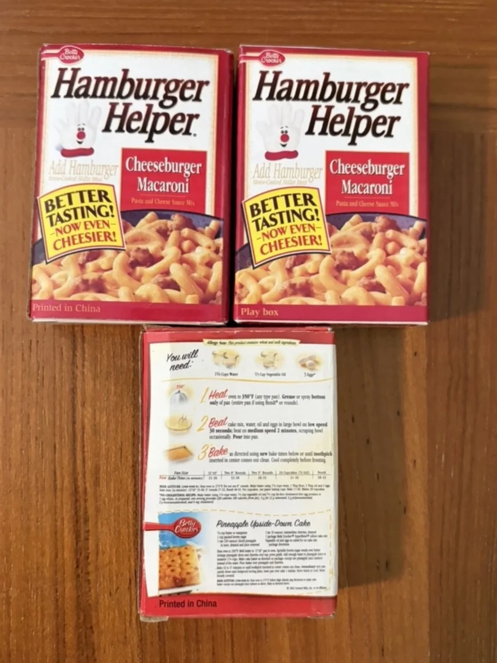 Pretend Grocery Store Play Food Kid's Toy Kitchen Cardboard Cans Boxes Lot of 9
